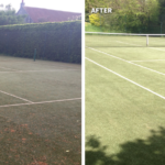 Synthetic Tennis Court Maintenance & Rejuvenation 10