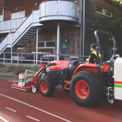 Athletics Track Cleaning