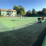 Hartswood hard surface tennis courts