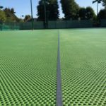 hard surface tennis courts